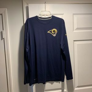 Nike NFL Rams Long Sleeve T-Shirt